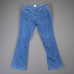 Ann Mashburn Flare 5-Pocket Jeans Natural Stretch Denim USA 27